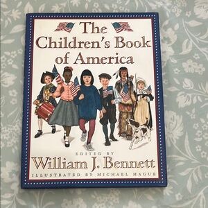 The Children's Book of America by - Blue Cover